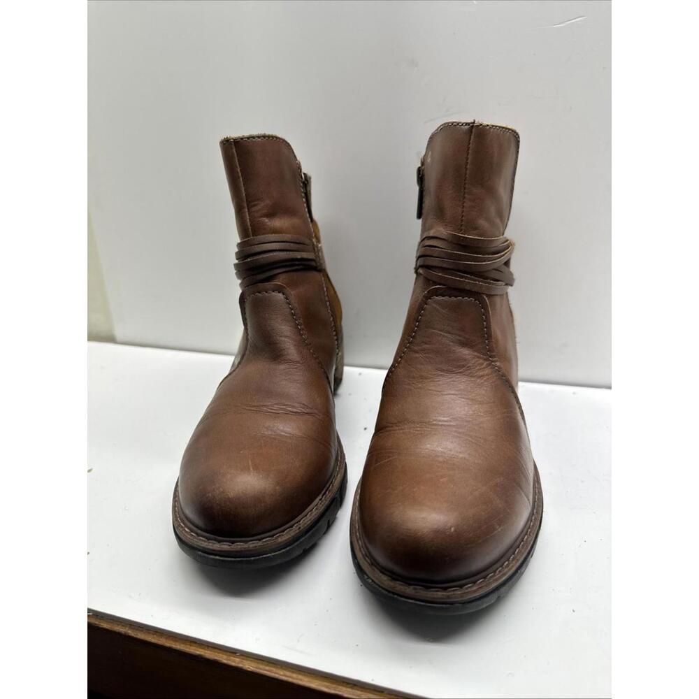 Pikolinos Women's  San Sebastian Leather Ankle Boots EU 36  US 5.5-6  Brown - Picture 5 of 11